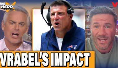 Julian Edelman on Mike Vrabel's impact on New England Patriots | THE HERD NFL w/ Colin Cowherd