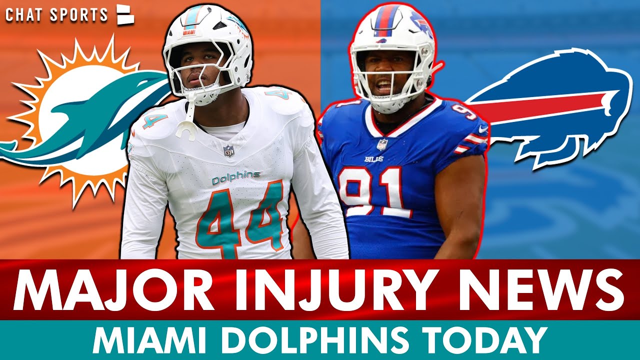 🚨Miami Dolphins Get GOOD & BAD News Before Week 3 vs. Buffalo Bills