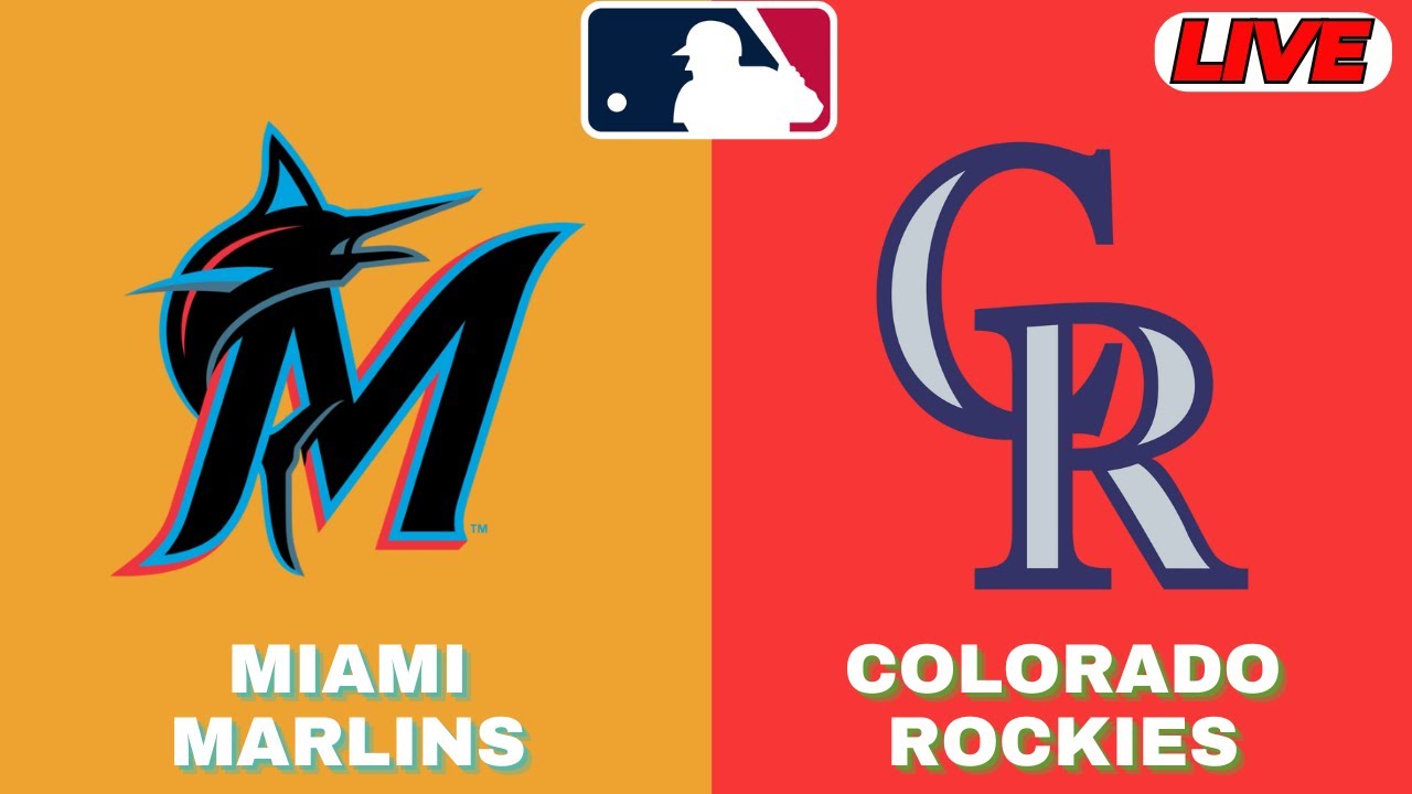 🔴LIVE : Miami Marlins Vs Colorado Rockies | MLB 2025 | MLB Live Baseball Score
