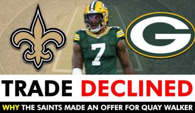Saints Trade Offer DECLINED! Here’s Why New Orleans Tried To Trade For Quay Walker