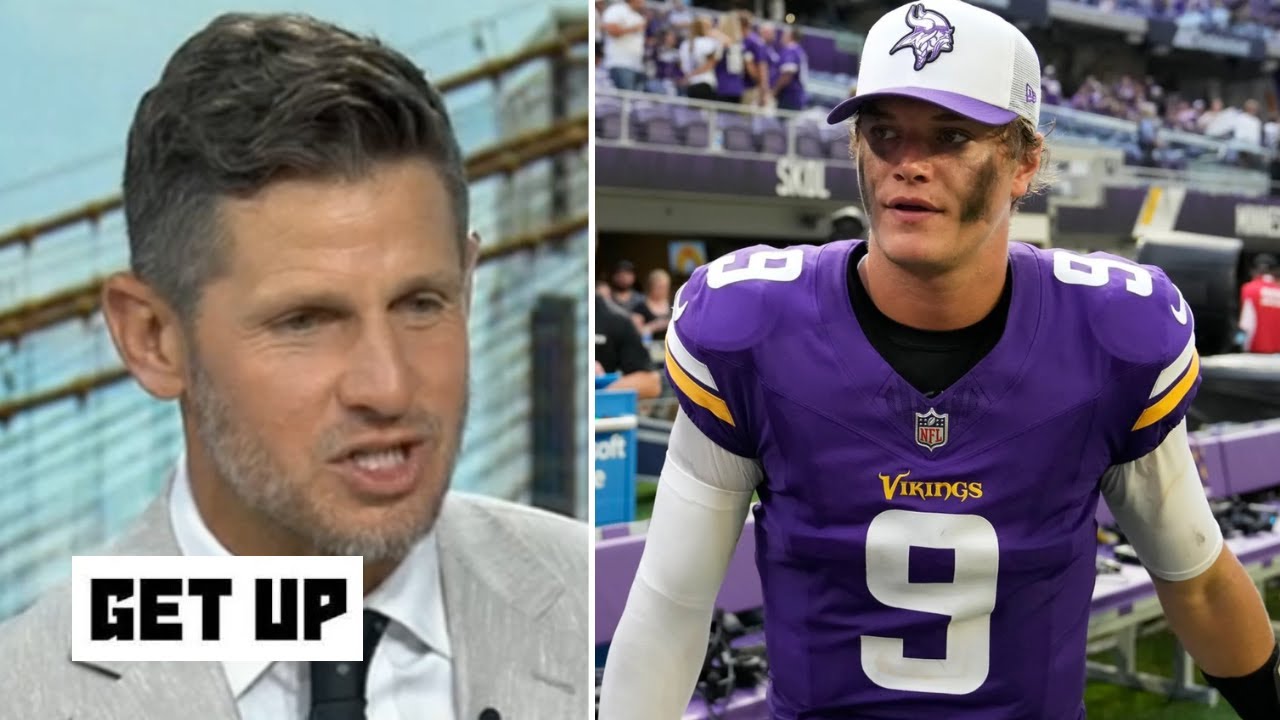 GET UP | "JJ McCarthy is Minnesota's QB of the future" - Dan Orlovsky on Vikings beat Bears 27-24