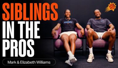 Siblings in the Pros: Mark & Elizabeth Williams Full Interview | Phoenix Suns