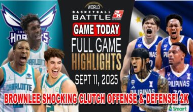 GILAS PILIPINAS vs CHARLOTTE HORNETS GAME TODAY September 11, 2025 - Philippines Shocking Clutch! 2k
