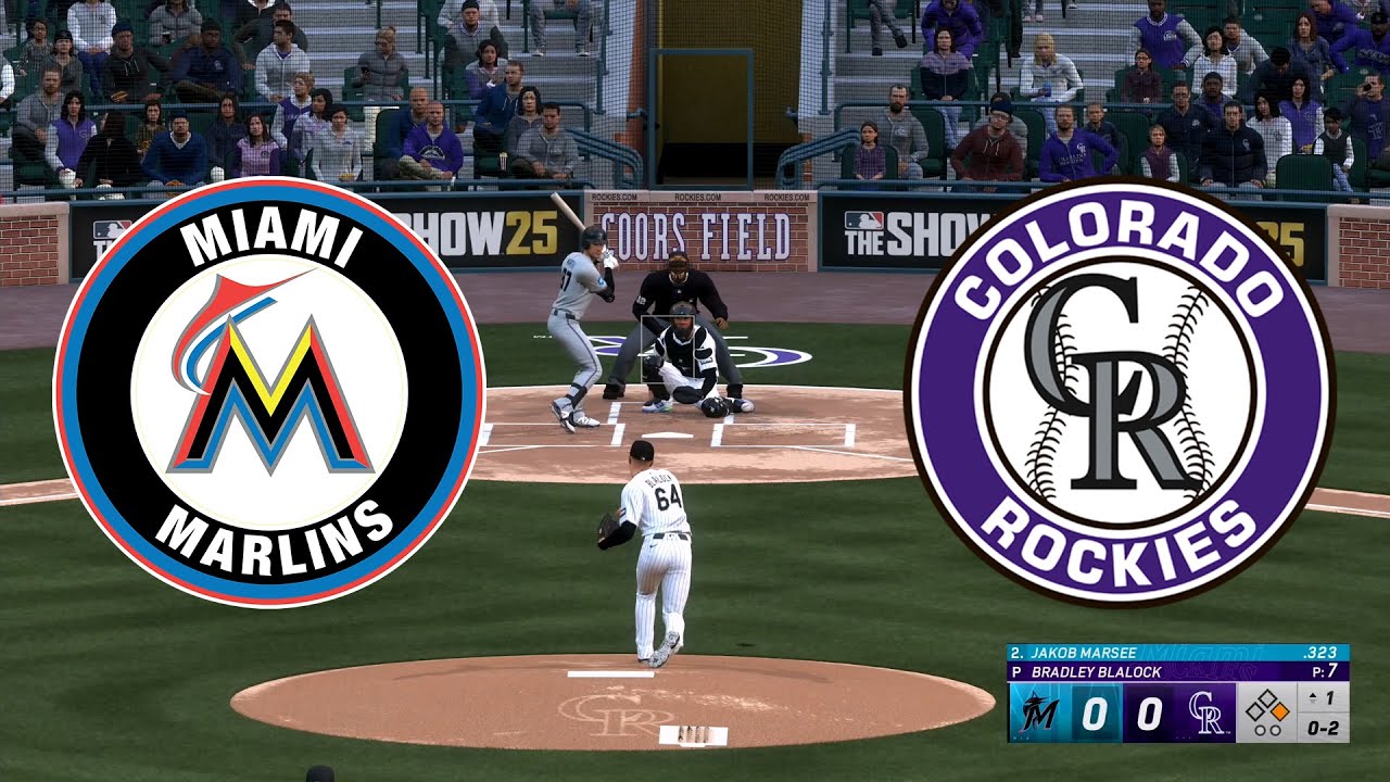 Miami Marlins vs Colorado Rockies - MLB 9/16/25 Full Game Highlights (MLB The Show 25 Sim)