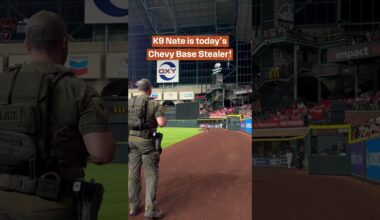 Such a good boy! #mlb #houston #houstonastros #chevy #baseball