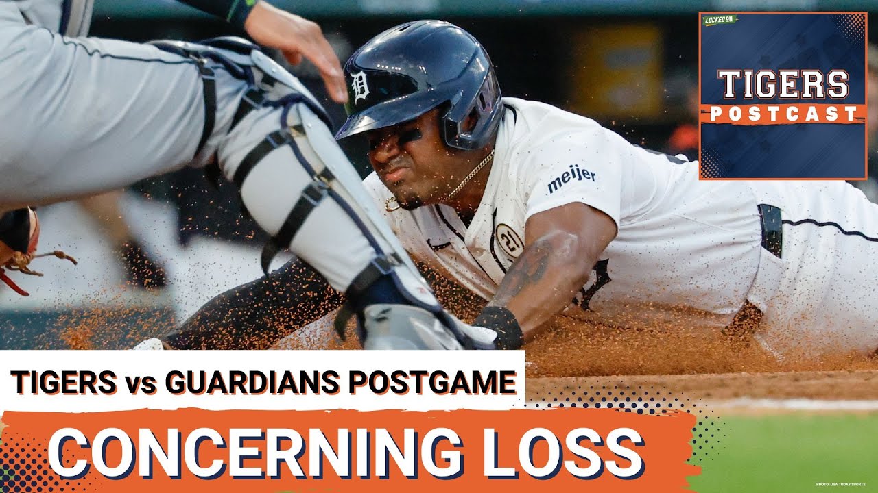 TIGERS POSTCAST: HUGE LOSS! Detroit Tigers LOSE To Cleveland Guardians, AL Central Lead Down To 5.5