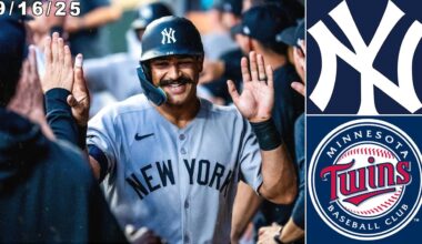 New York Yankees Highlights: vs Minnesota Twins | 9/16/25