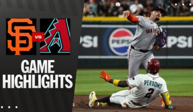 Giants vs. D-backs Game Highlights (9/16/25) | MLB Highlights