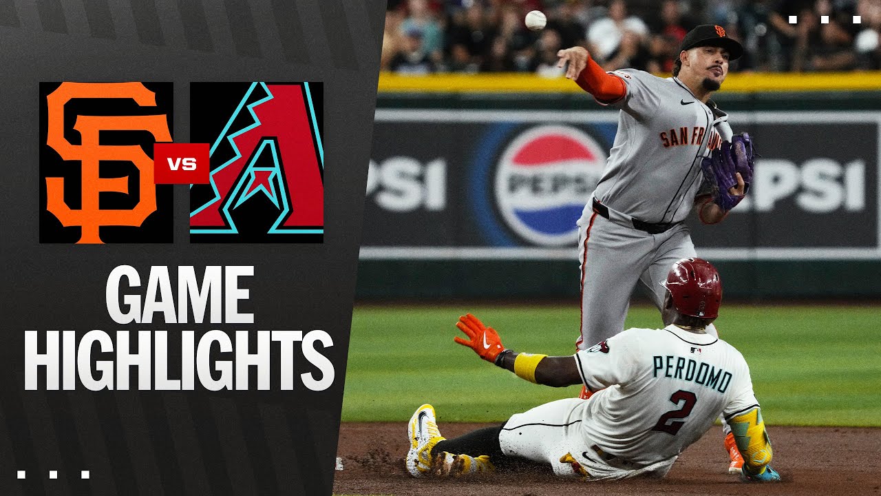 Giants vs. D-backs Game Highlights (9/16/25) | MLB Highlights