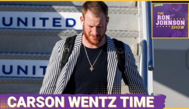 REACTION to J.J. McCarthy's Injury & Robert Smith Joins Ron Johnson | Minnesota Vikings Talk