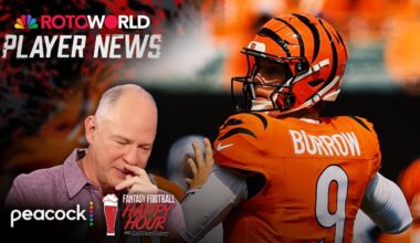 Can Browning fill Joe Burrow’s role in Bengals offense? | Fantasy Football Happy Hour | NFL on NBC