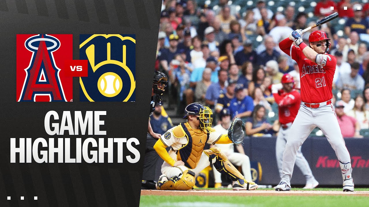 Angels vs. Brewers Game Highlights (9/16/25) | MLB Highlights