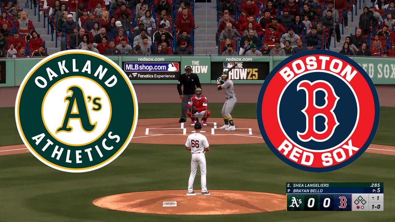 Oakland Athletics vs Boston Red Sox - MLB 9/16/25 Full Game Highlights (MLB The Show 25 Sim)