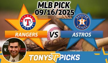 Texas Rangers vs Houston Astros Pick 9/16/25 MLB Pick Prediction