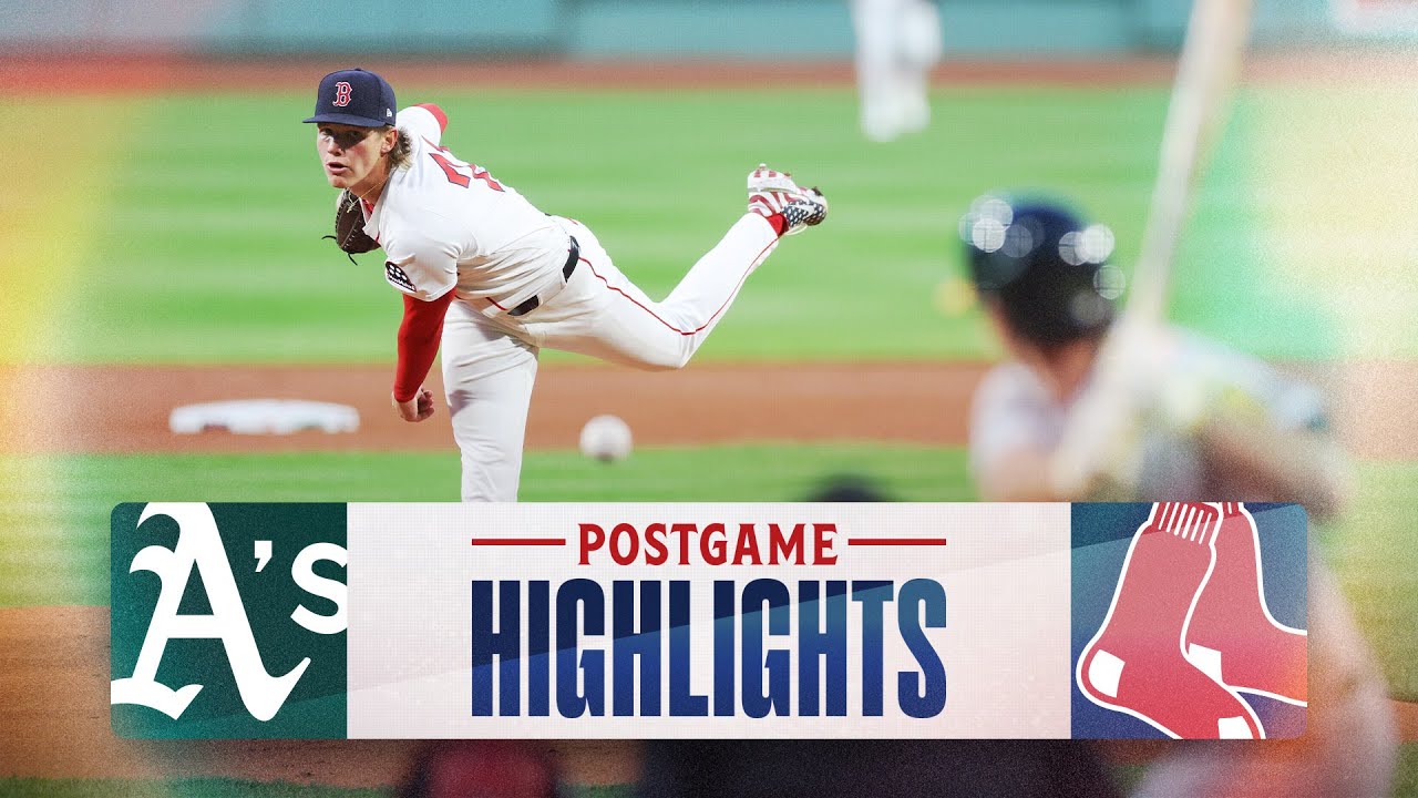 Condensed Game: Boston Red Sox vs Athletics - September 16, 2025