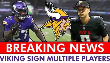 🚨BREAKING: Vikings SIGN MULTIPLE PLAYERS Ft. Cam Akers & Desmond Ridder