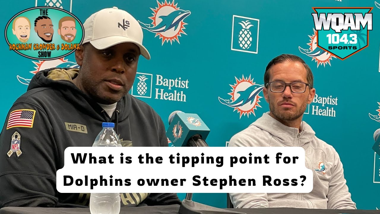 How would Stephen Ross deal with the Miami Dolphins completely falling apart?