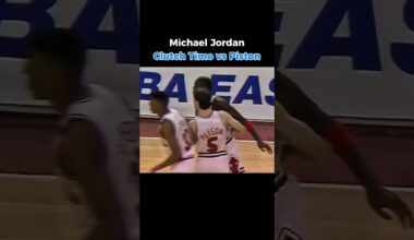 Michael Jordan Clutch Time vs Detroit Pistons | '89 ECF #shorts