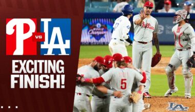FULL INNING: Phillies win a thriller vs. the Dodgers!