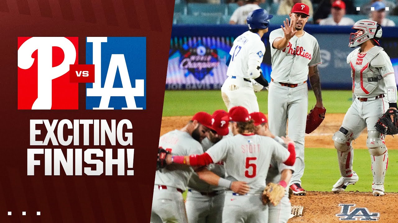 FULL INNING: Phillies win a thriller vs. the Dodgers!