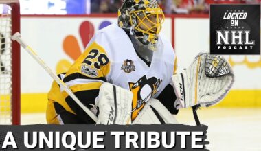 The Pittsburgh Penguins Are Giving Marc-Andre Fleury a Unique Sendoff Later this Month