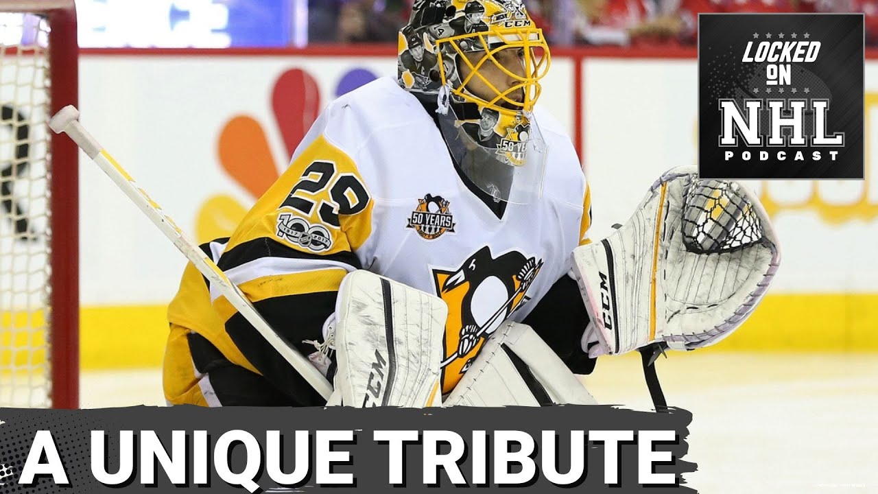 The Pittsburgh Penguins Are Giving Marc-Andre Fleury a Unique Sendoff Later this Month