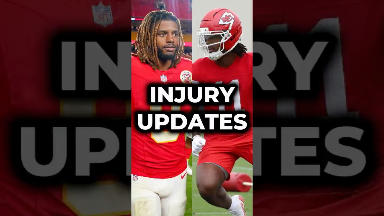 Chiefs Injury News Ahead Of NFL Week 3 vs. New York Giants #nfl #chiefs #shorts