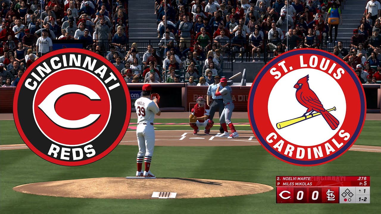 St. Louis Cardinals vs Cincinnati Reds - MLB 9/17/25 Full Game Highlights (MLB The Show 25 Sim)