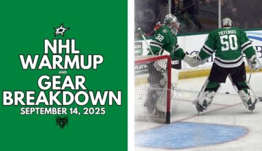 NHL Prospects Warmup & Gear Breakdown | Dallas Stars | Arno Tiefensee & Ben Kraws