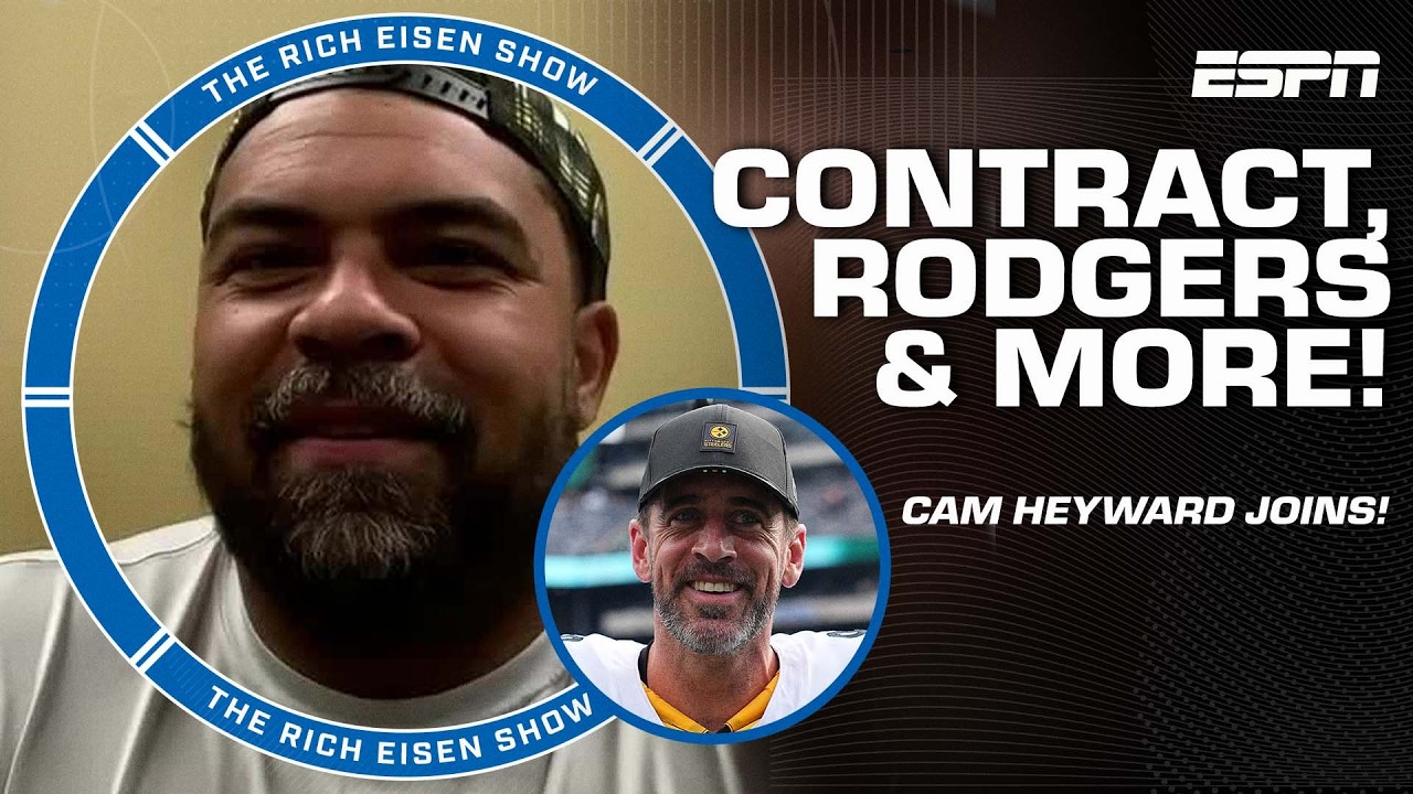 Cam Heyward on revised contract, Aaron Rodgers’ leadership and Micah Parsons | The Rich Eisen Show