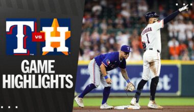 Rangers vs. Astros Game Highlights (9/16/25) | MLB Highlights