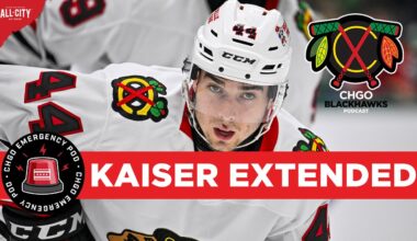 Wyatt Kaiser SIGNS 2-Year, $1.7M Extension with Chicago Blackhawks! | CHGO Blackhawks Podcast