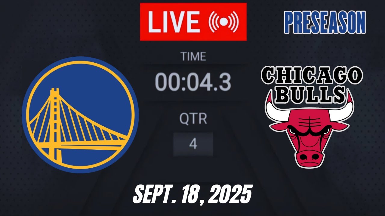 NBA LIVE! Golden State Warriors vs Chicago Bulls | September 18, 2025 Warriors vs Bulls 2K Full Game
