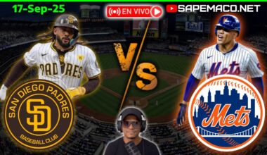 San Diego PADRES vs New York METS, en Vivo. (17-Sep-25)