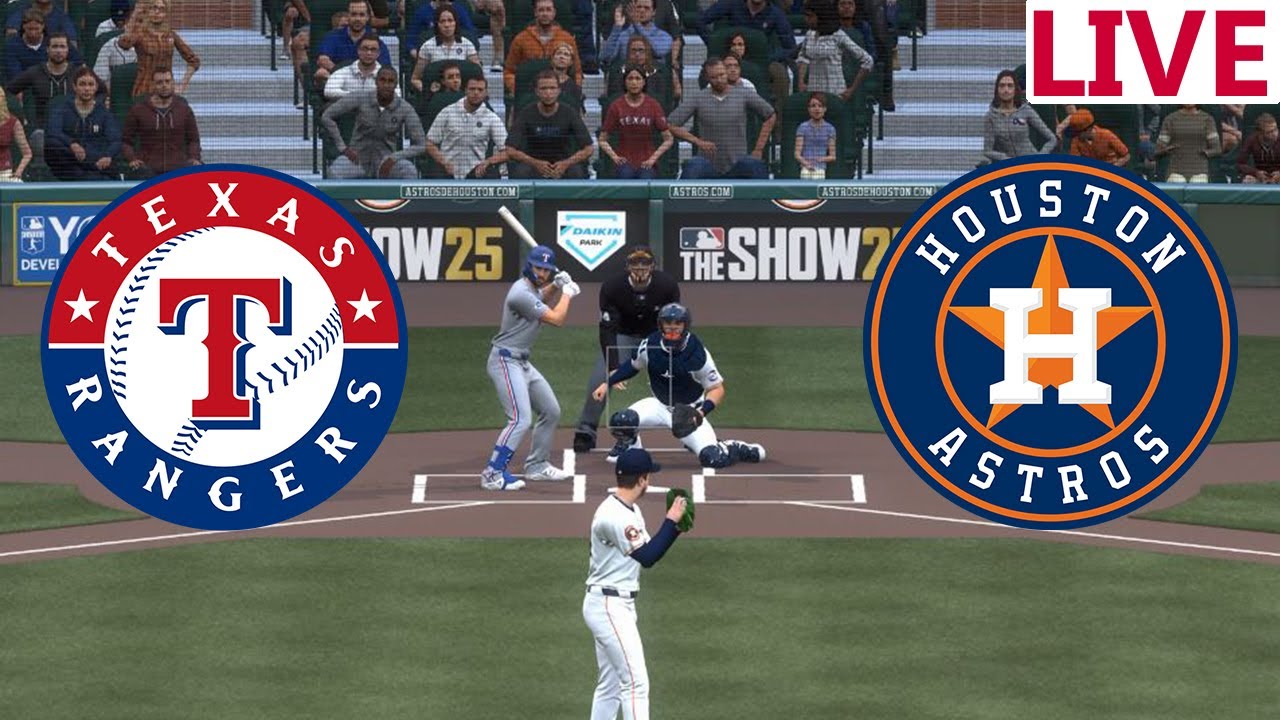 🔴LIVE 🔴Texas Rangers VS Houston Astros /September 17/ Baseball Envivo/MLB THE SHOW 25