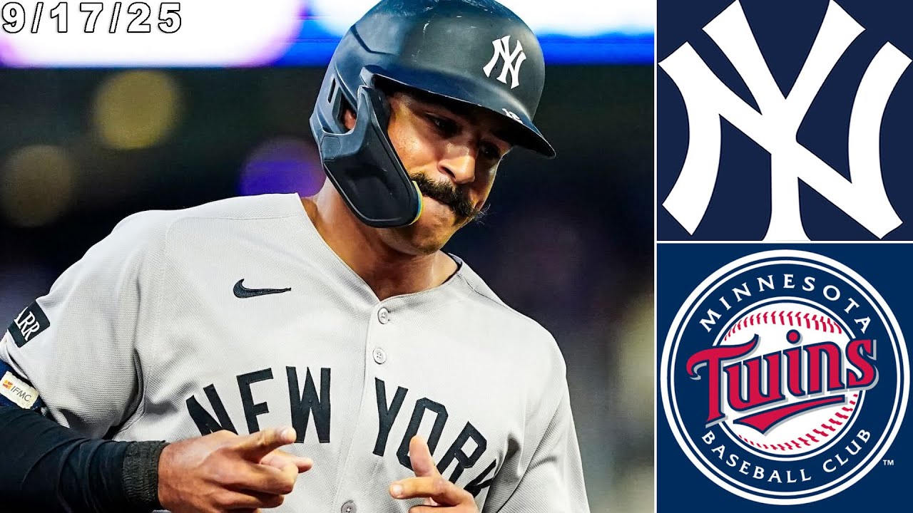 New York Yankees Highlights: vs Minnesota Twins | 9/17/25
