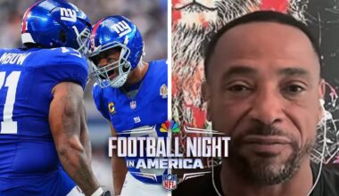 New York Giants' pass rush will be linchpin vs. Kansas City Chiefs on SNF | FNIA | NFL on NBC