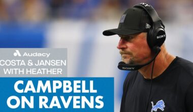Dan Campbell On The Ravens And Win Over The Bears | Costa and Jansen