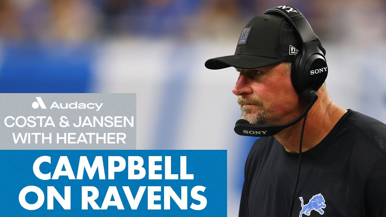 Dan Campbell On The Ravens And Win Over The Bears | Costa and Jansen