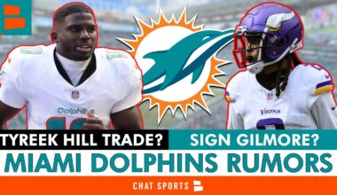 Miami Dolphins Rumors: Tyreek Hill TRADE To The Chiefs? Free Agent Signing Happening Soon?