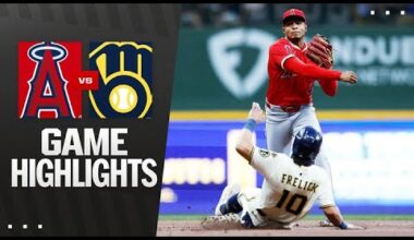 Angels vs. Brewers Game Highlights (9/17/25) | MLB Highlights