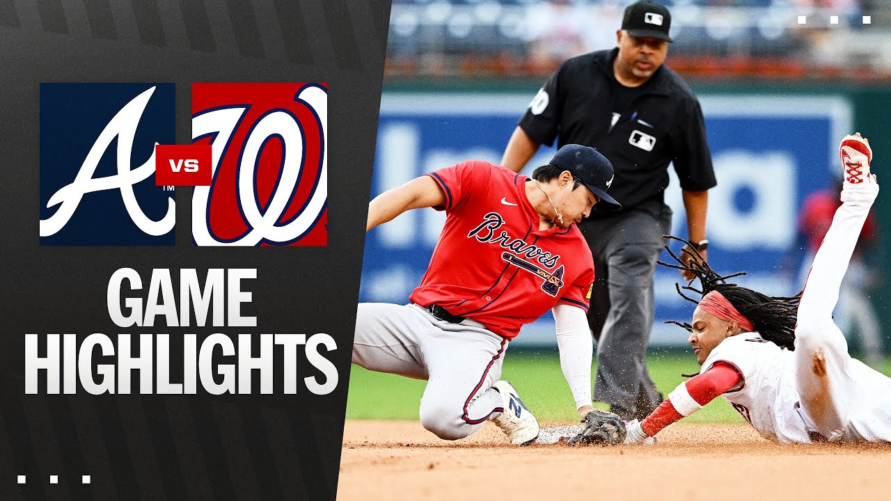 Braves vs. Nationals Game Highlights (9/17/25) | MLB Highlights