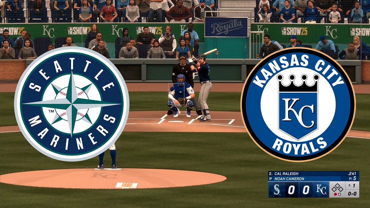 Seattle Mariners vs Kansas City Royals - MLB 9/17/25 Full Game Highlights (MLB The Show 25 Sim)