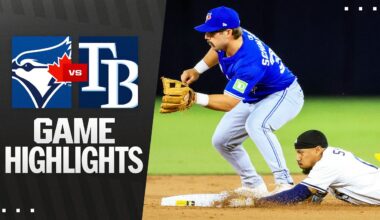 Blue Jays vs. Rays Game Highlights (9/17/25) | MLB Highlights
