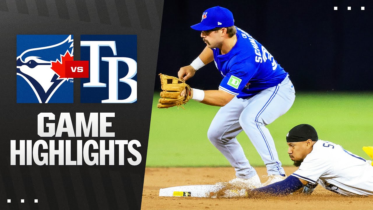 Blue Jays vs. Rays Game Highlights (9/17/25) | MLB Highlights