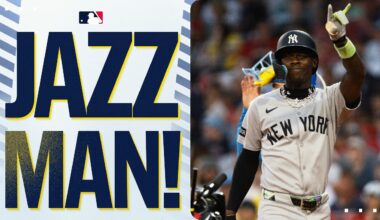 NEARING A 30/30 SEASON! Jazz Chisholm Jr. goes yard for the 29th time this year 🎷