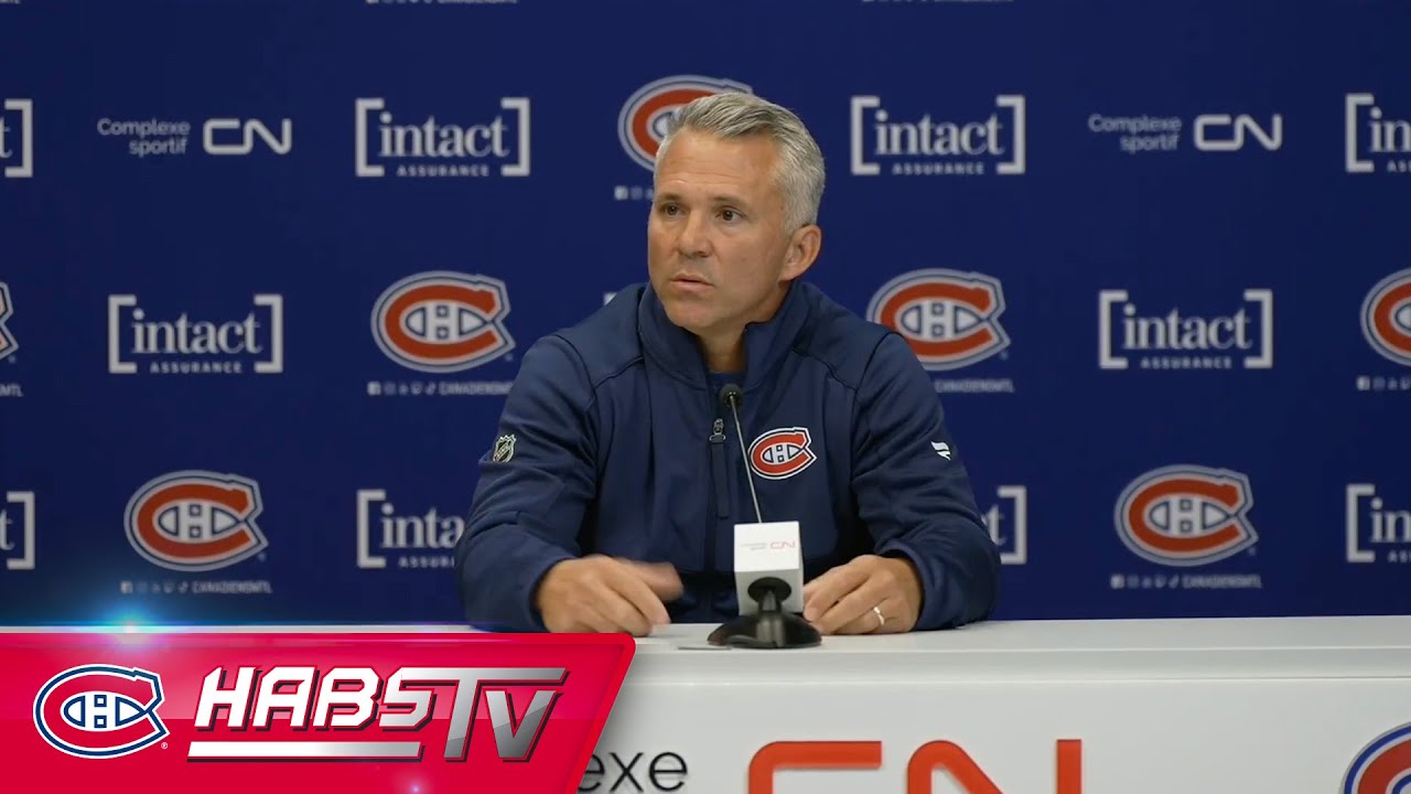 Martin St-Louis addresses the media at training camp | LIVE PRESS CONFERENCE