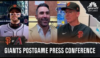 Justin Verlander, Christian Koss and more react to Giants' win vs. Diamondbacks | NBC Sports BA