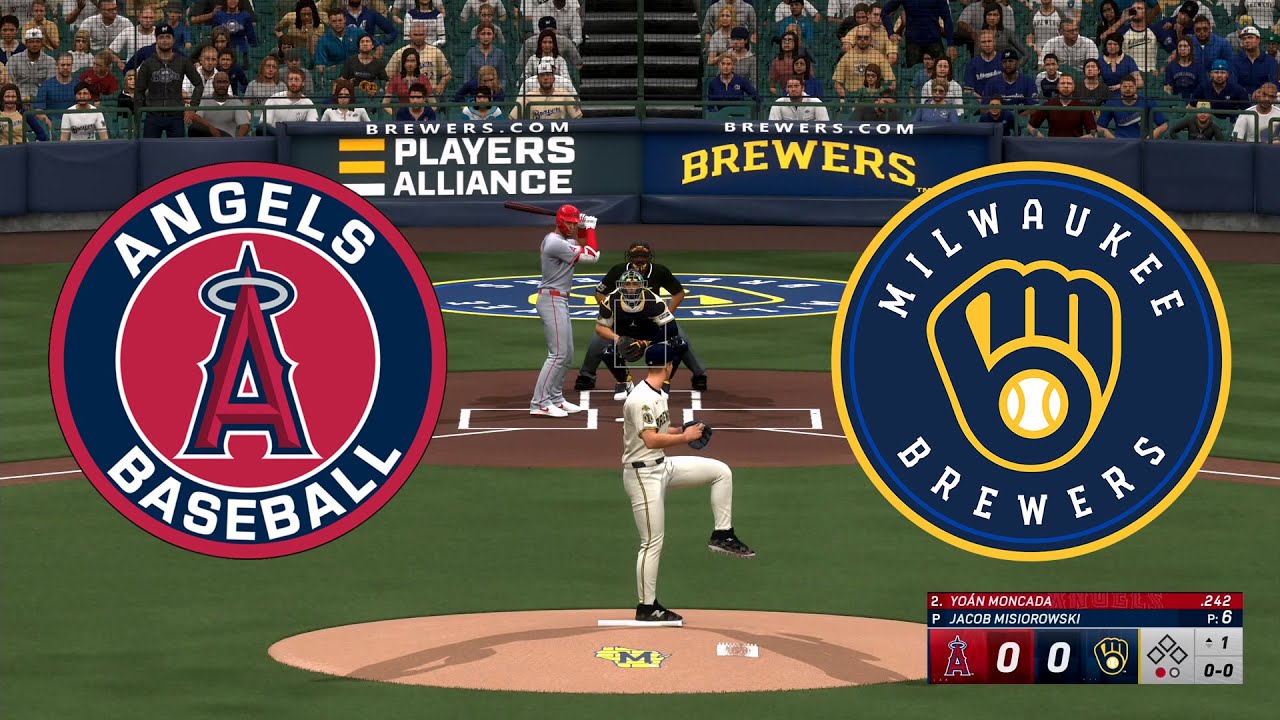 Los Angeles Angels vs Milwaukee Brewers - MLB 9/16/25 Full Game Highlights (MLB The Show 25 Sim)