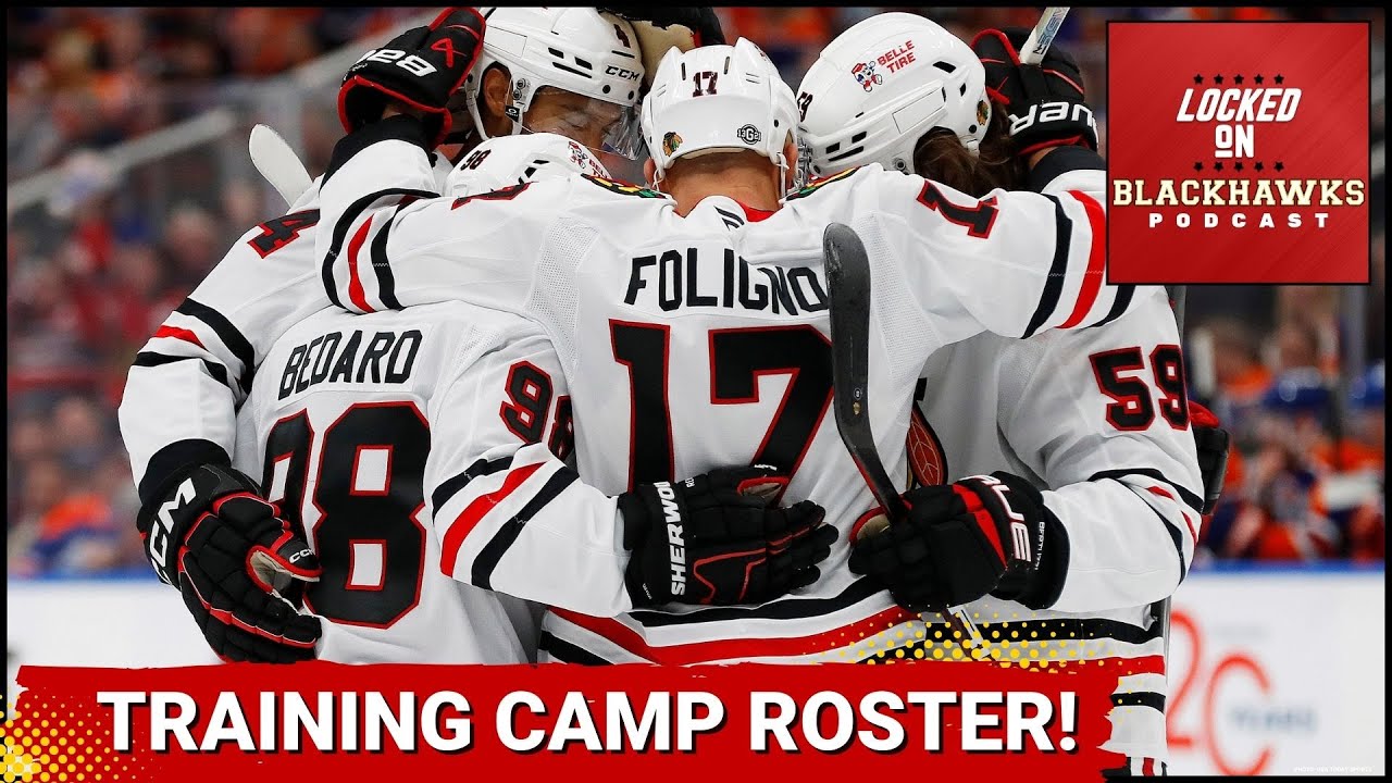 Chicago Blackhawks Training Camp Roster Breakdown | Lukas Reichel Trade Rumors